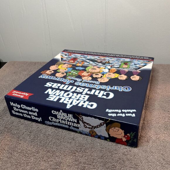 A Charlie Brown Christmas Journey Peanuts Board Game 2018 COMPLETE - Picture 10 of 10